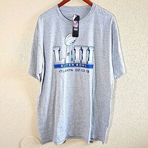 Majestic Super Bowl LIII Atlanta 2019 T-Shirt.